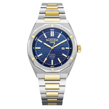 Load image into Gallery viewer, roamer stingray 42mm 3h blue dial two tone watch