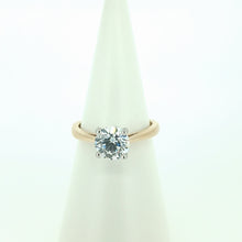 Load image into Gallery viewer, 18kt Yellow Gold - Solitaire Diamond Engagement Ring