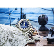 Load image into Gallery viewer, roamer deep sea 200 gents 3 hand date quartz wristwatch analog battery watch