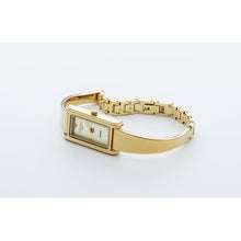 Load image into Gallery viewer, roamer elegent diamond ladies gold plated champagne dial bracelet watch