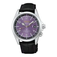 Load image into Gallery viewer, seiko 145th anniversary alpinist mechanical limited edition in edo purple