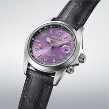 Load image into Gallery viewer, seiko 145th anniversary alpinist mechanical limited edition in edo purple