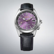 Load image into Gallery viewer, seiko 145th anniversary alpinist mechanical limited edition in edo purple