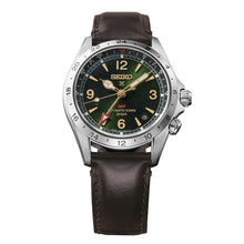 Load image into Gallery viewer, seiko prospex alpinist mechanical gmt in green
