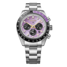 Load image into Gallery viewer, seiko 145th anniversary speedtimer solar chronograph limited edition in edo purple