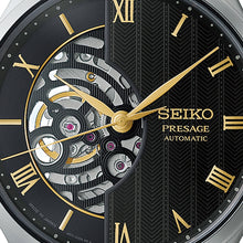 Load image into Gallery viewer, seiko presage japanese zen garden in moonlight black