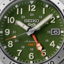 Load image into Gallery viewer, seiko 5 sports field gmt in khaki drill