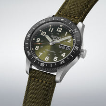 Load image into Gallery viewer, seiko 5 sports field in fatigue green