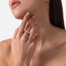Load image into Gallery viewer, chiara ferragni infinity love clear ring size n