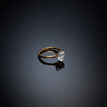 Load image into Gallery viewer, chiara ferragni love parade gold enamel  ring size n