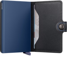 Load image into Gallery viewer, Miniwallet Original Black- Navy