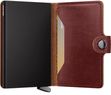 Load image into Gallery viewer, Premium Miniwallet Basco Brown