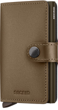 Load image into Gallery viewer, Miniwallet Matte Satin Bronze