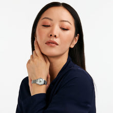 Load image into Gallery viewer, lucien rochat boxed set ladies quartz stainless stee lmop dial bracelet watch & pink strap