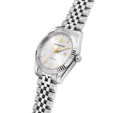 Load image into Gallery viewer, lucien rochat ladies quartz stainless steel silver dial bracelet watch