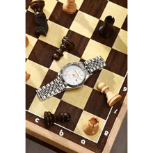 Load image into Gallery viewer, lucien rochat ladies quartz stainless steel silver dial bracelet watch