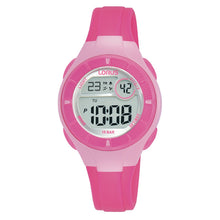 Load image into Gallery viewer, lorus digital kids pink silicone strap