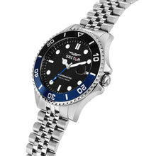 Load image into Gallery viewer, sector 230 43mm auto 3h black dial stainless steel bracelet