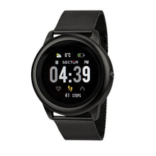 Load image into Gallery viewer, sector multi function smart watch s-01 ip black mesh bracelet
