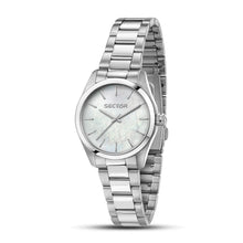 Load image into Gallery viewer, sector quartz ladies mother of pearl dial stainless steel bracelet watch