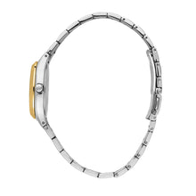 Load image into Gallery viewer, maserati attrazione 30mm 3h silver dial stainless steel & yellow gold bracelet