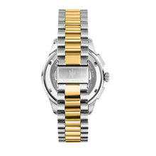 Load image into Gallery viewer, maserati sorpa stainless steel 42mm chronograph w/silver dial stainless steel & yellow gold bracelet