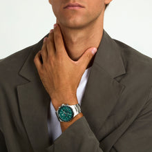 Load image into Gallery viewer, maserati sfida 41mm chronograph emerald dial stainless steel bracelet