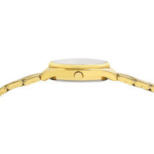 Load image into Gallery viewer, lorus quartz ladies gold plated champagne dial bracelet watch