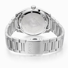 Load image into Gallery viewer, lorus quartz gents stainless steel light blue dial bracelet watch