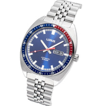 Load image into Gallery viewer, lorus automatic gents stainless steel blue dial bracelet watch