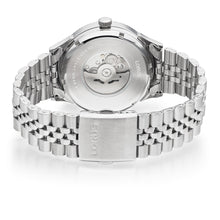 Load image into Gallery viewer, lorus automatic gents stainless steel black dial bracelet watch
