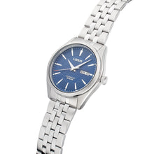 Load image into Gallery viewer, lorus automatic gents stainless steel blue dial bracelet watch