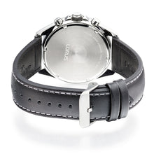 Load image into Gallery viewer, lorus quartz chronograph gents stainless steel black dial bracelet watch