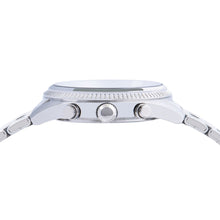 Load image into Gallery viewer, lorus quartz chronograph gents stainless steel blue dial bracelet watch