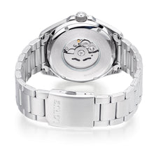 Load image into Gallery viewer, lorus automatic gents stainless steel black dial bracelet watch