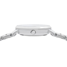 Load image into Gallery viewer, lorus solar ladies stainless steel silver dial bracelet watch