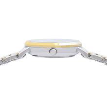Load image into Gallery viewer, lorus solar ladies two tone silver dial bracelet watch