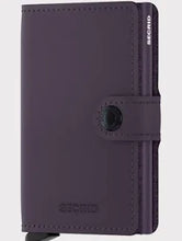 Load image into Gallery viewer, Miniwallet Dark Purple