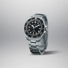 Load image into Gallery viewer, seiko prospex solar divers black dial watch