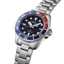 Load image into Gallery viewer, seiko prospex solar divers pepsi bezel navy dial