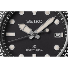 Load image into Gallery viewer, seiko solar divers all black