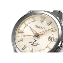 Load image into Gallery viewer, seiko prospex automatic alpinist modern re-interpretation ivory dial, 38mm 20 bar, bracelet watch