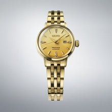 Load image into Gallery viewer, seiko presage ‘eggnog’diamond-set 30mm cocktail time