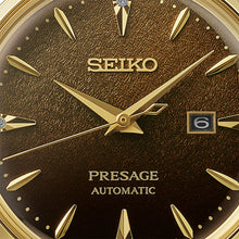 Load image into Gallery viewer, seiko presage �jamaican coffee�diamond-set 30mm cocktail time