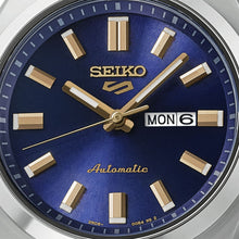 Load image into Gallery viewer, seiko 5 sports hebitama snxs in denim blue