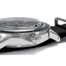 Load image into Gallery viewer, seiko presage automatic black dial, 40.8mm 5bar, nylon strap watch