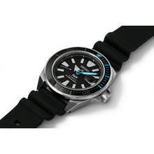 Load image into Gallery viewer, seiko prospex padi edition automatic black dial 43.8mm, 200m silicone strap watch