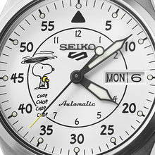 Load image into Gallery viewer, seiko 5 sports x peanuts 'parachute' 6,500 piece limited edition