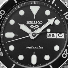 Load image into Gallery viewer, seiko 5 sports skx �midi� black