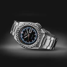 Load image into Gallery viewer, seiko 5 black & white checkered flag special edition